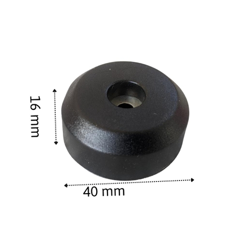 chân đế cao su cho loa và amply , bộ 8 cái Tròn bo góc