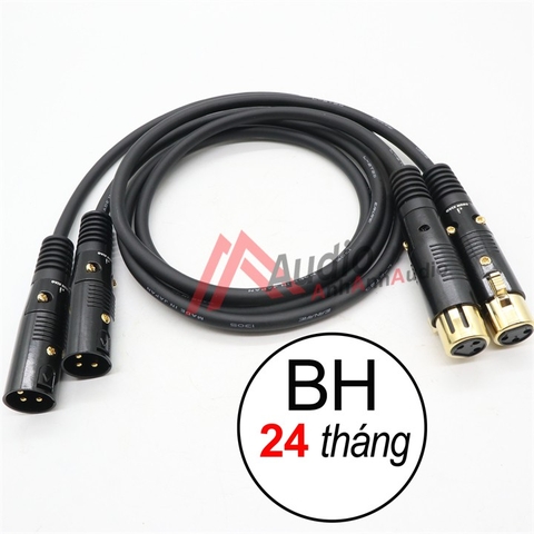 Dây Canon Đực Cái , giá 02 sợi dài 1 mét