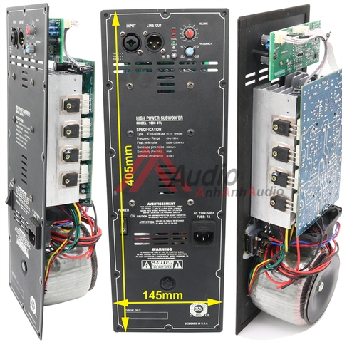 Mạch công suất 8 sò Toshiba đánh Sub và Full