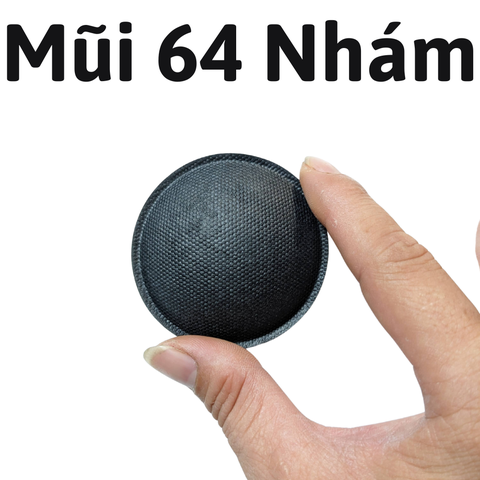 Mũi loa 64mm nhám tạo ra âm thanh rõ ràng và mạnh mẽ, phù hợp cho các hệ thống âm thanh nhỏ gọn và di động.