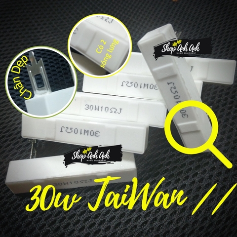 Trở sứ 30w đài loan có 2 sóng lưng