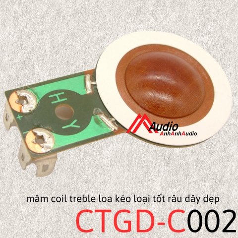 Mâm 250 với thiết kế bền bỉ, mang lại âm thanh tần số cao mạnh mẽ và chi tiết, lý tưởng cho các hệ thống âm thanh chuyên nghiệp.