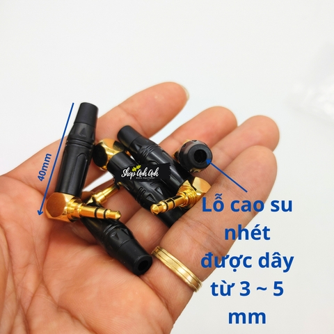 jack 3.5 cong Mini Đen