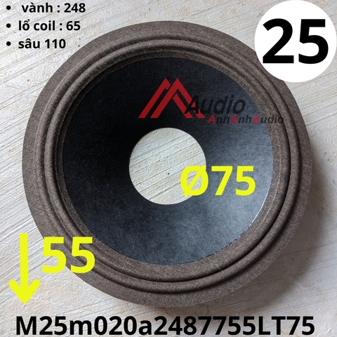 Màng loa bass 25 M021LT