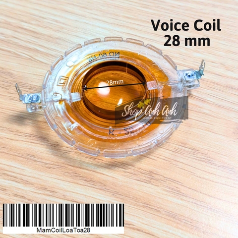 Mâm coil loa nén 28 mm