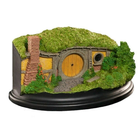 WETA Workshop Polystone - Hobbit Hole - 1 Bagshot Row (Yellow Door)