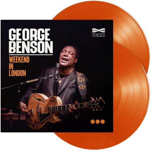 đĩa than George Benson - Weekend In London (Transparent Orange Vinyl)