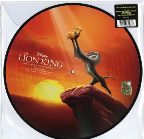 vinyl HANS ZIMMER - LION KING OST (PICTURE DISC)