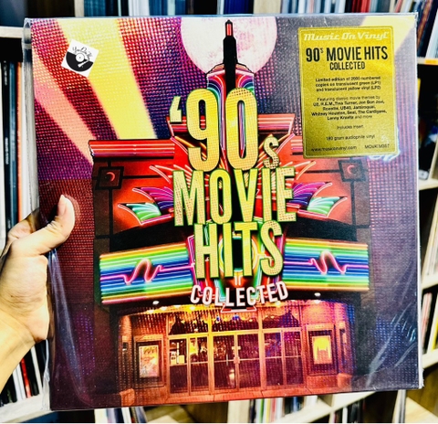vinyl VARIOUS ARTISTS - 90S MOVIE HITS COLLECTED (2LP, TRANSLUCENT GREEN & YELLOW VINYL )