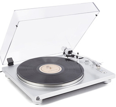 GPO PR 100 Turntable Bluetooth Built in Pre Amp Audio Technica Cartridge (33/45) - Silver (Large Item, Bluetooth, Silver, Built-In Preamp)