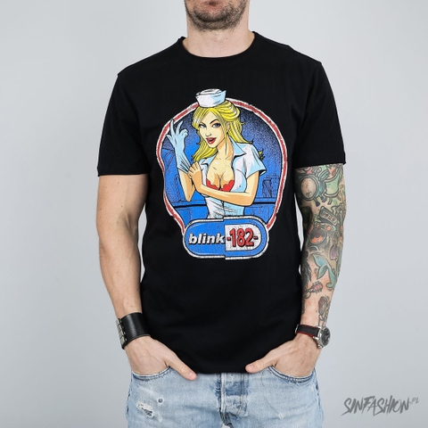 BLINK 182 ENEMA OF THE STATE AMPLIFIED X LARGE VINTAGE BLACK T SH