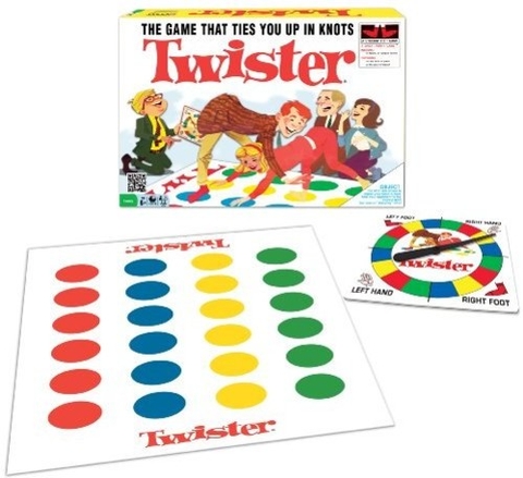 Classic Twister (Large Item, Board Game)