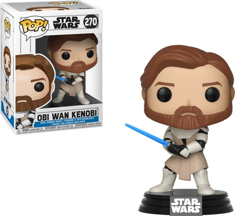 FUNKO POP! STAR WARS: Clone Wars - Obi Wan Kenobi (Vinyl Figure)