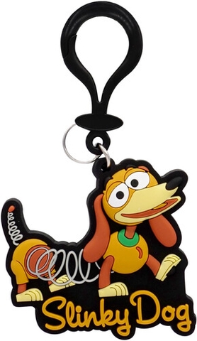 Toy Story Slinky Dog Soft Touch Bag Clip (Keychain)