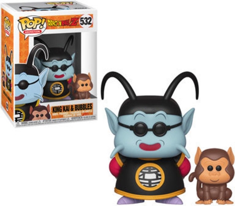 FUNKO POP! & BUDDY: Dragon Ball Z - King Kai & Bubbles (Vinyl Figure)