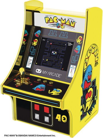 My Arcade DGUNL-3290 Pac-Man 40th Anniversary Micro Player Retro Arcade Machine (Large Item)