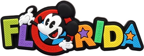 Disney Mickey Florida Soft Touch PVC Magnet (Magnet)