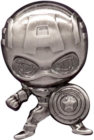 Marvel Captain America Pewter Lapel Pin (Pin)