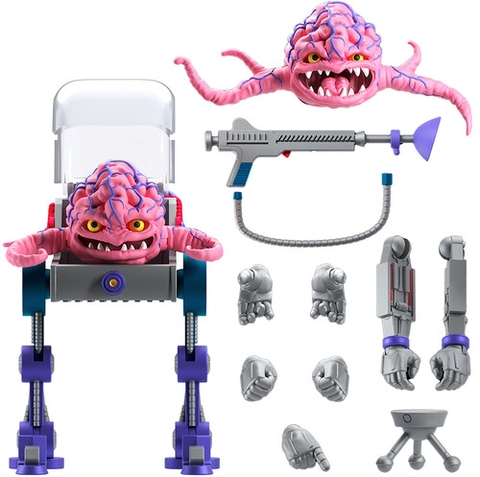 Super7 - Teenage Mutant Ninja Turtles TMNT Ultimates! Wave 5 - Krang (Large Item, Collectible, Figure, Action Figure)