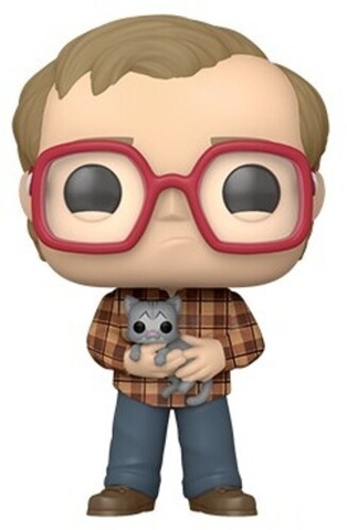 FUNKO POP! TELEVISION:Trailer Park Boys- Bubbles w/Cat (Vinyl Figure)