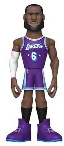 FUNKO GOLD 5 NBA: Lakers - LeBron James (City Uniform) (Vinyl Figure, Chase Variant)