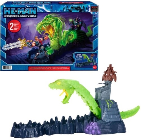 Mattel Collectible - Masters of the Universe Chaos Snake Attack Playset (He-Man, MOTU) (Large Item, Action Figure, Collectible)