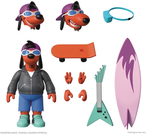 Super7 - The Simpsons ULTIMATES! Wave 1 - Poochie (Large Item, Collectible, Figure, Action Figure)