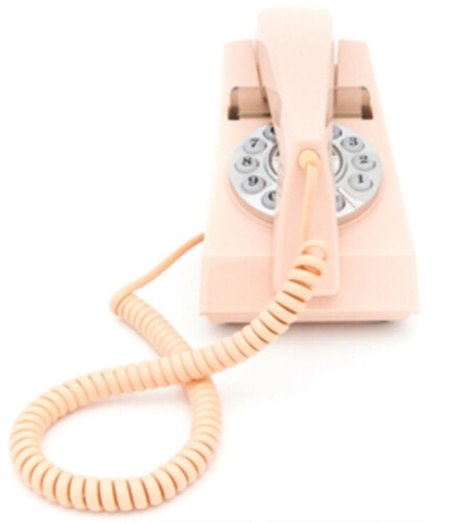 GPO Retro GPOTRMP Trim phone Desktop or Wall Mountable - Pink (Pink)