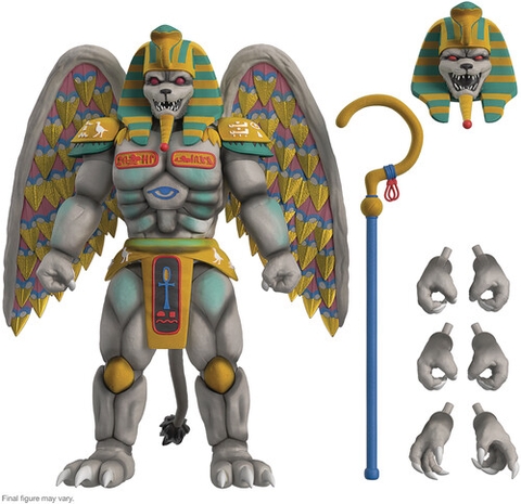 Super7 - Mighty Morphin Power Rangers ULTIMATES! Wave 2 - King Sphinx (Large Item, Collectible, Figure, Action Figure)