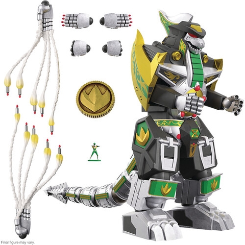 Super7 - Mighty Morphin Power Rangers ULTIMATES! Wave 2 - Dragonzord (Large Item, Collectible, Figure, Action Figure)