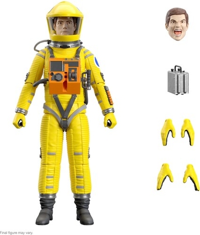 Super7 - 2001: A Space Odyssey ULTIMATES! Wave 1 - Dr. Frank Poole [Yellow Suit] (Large Item, Collectible, Figure, Action Figure)