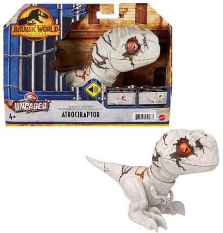 Mattel - Jurassic World Dominion - Uncaged Rowdy Roars Atrociraptor (Large Item, Figure)