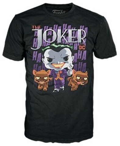 FUNKO Boxed Tee: DC Comics - Joker [L] (Large Item, Vinyl Figure, Size Large, Boxed Shirt)
