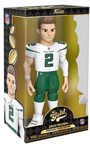 FUNKO GOLD 12 NFL: NY Jets- Zach Wilson (Styles May Vary) (Large Item, Vinyl Figure)