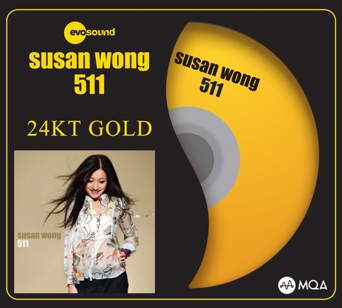 Susan Wong – 511 Limited Edition, Numbered, 24KT GOLD MQA-CD