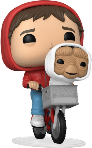 FUNKO POP! MOVIES: E.T. the Extra-Terrestrial: Elliott With E.T. in Bike Basket (Vinyl Figure)