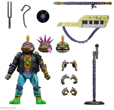 Super7 - TMNT Teenage Mutant Ninja Turtles ULTIMATES! Wave 7 - Punker Don (Large Item, Collectible, Figure, Action Figure)