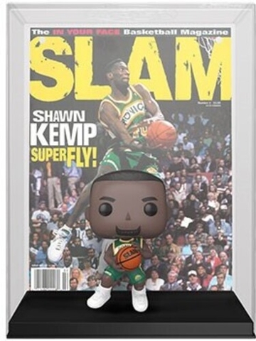 FUNKO POP! NBA COVER: SLAM- Shawn Kemp (Large Item, Vinyl Figure)