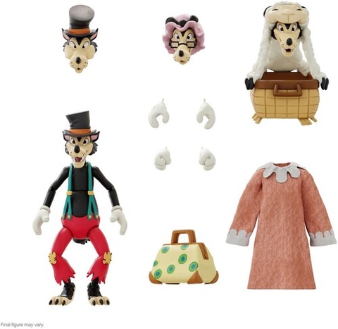 Super7 - Disney ULTIMATES! Wave 3 - Big Bad Wolf [Silly Symphonies] (Large Item, Collectible, Figure, Action Figure)