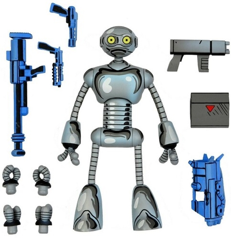 NECA - TMNT Mirage Comics Fugitoid 7 Action Figure (Action Figure, Collectible)