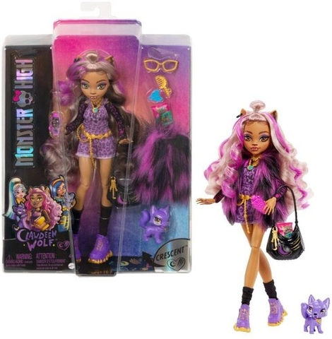 Mattel - Monster High Clawdeen Wolf Doll (Large Item, Collectible, Doll)