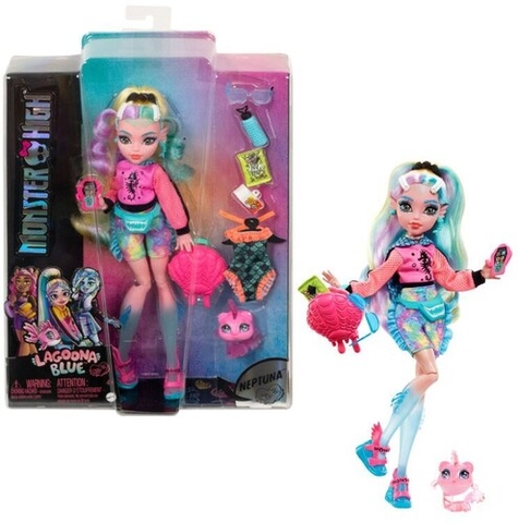 Mattel - Monster High Lagoona Blue Doll (Large Item, Collectible, Doll)
