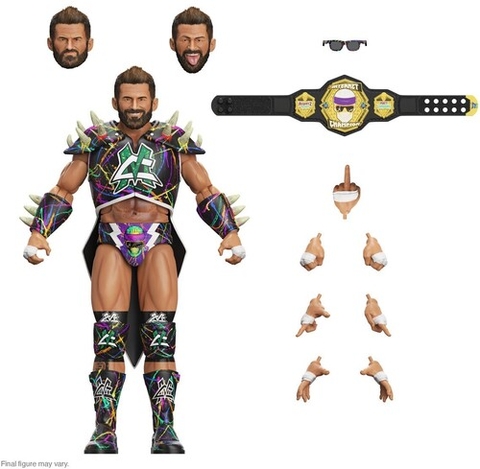 Super7 - Major Wrestling Figure Podcast ULTIMATES! Wave 2 - Matt Cardona (Internet Champion) (Large Item, Collectible, Figure, Action Figure)