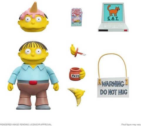 Super7 - ULTIMATES! - The Simpsons Wave 3 - Ralph Wiggum (Large Item, Collectible, Figure, Action Figure)