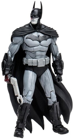 McFarlane Toys DC Multiverse Arkham City BW Batman - 7 in Collectible Figure (Large Item)