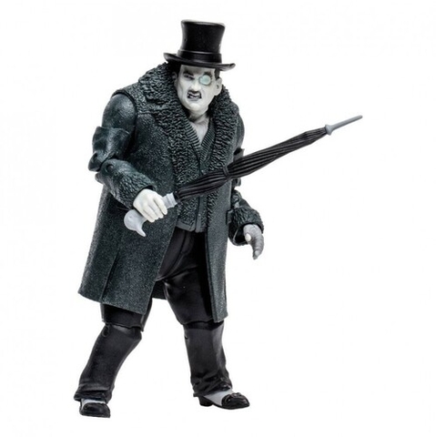 McFarlane Toys DC Multiverse Arkham City BW Penguin - 7 in Collectible Figure (Large Item)