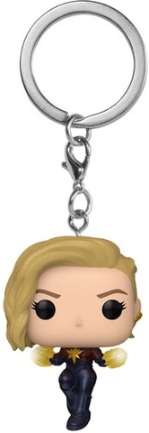 FUNKO POP! KEYCHAIN: The Marvels - Captain Marvel (Vinyl Figure)