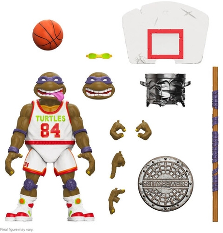 Super7 - TMNT Ultimates! Wave 9 - Slam Dunkin' Don (Large Item, Collectible, Figure, Action Figure)