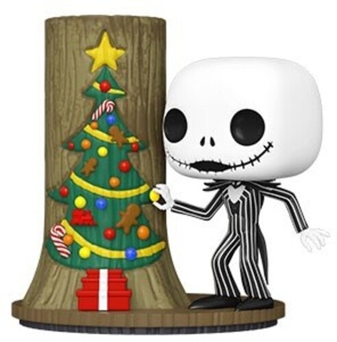 FUNKO POP! DELUXE: The Nightmare Before Christmas 30th - Jack with Christmas Door (Vinyl Figure)