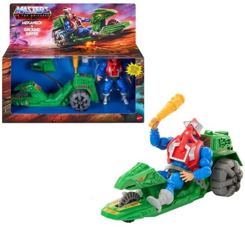 Mattel Collectible - Masters of the Universe Origins Ground Ripper & Mekaneck Action Figure (He-Man, MOTU) (Large Item, Action Figure, Collectible)